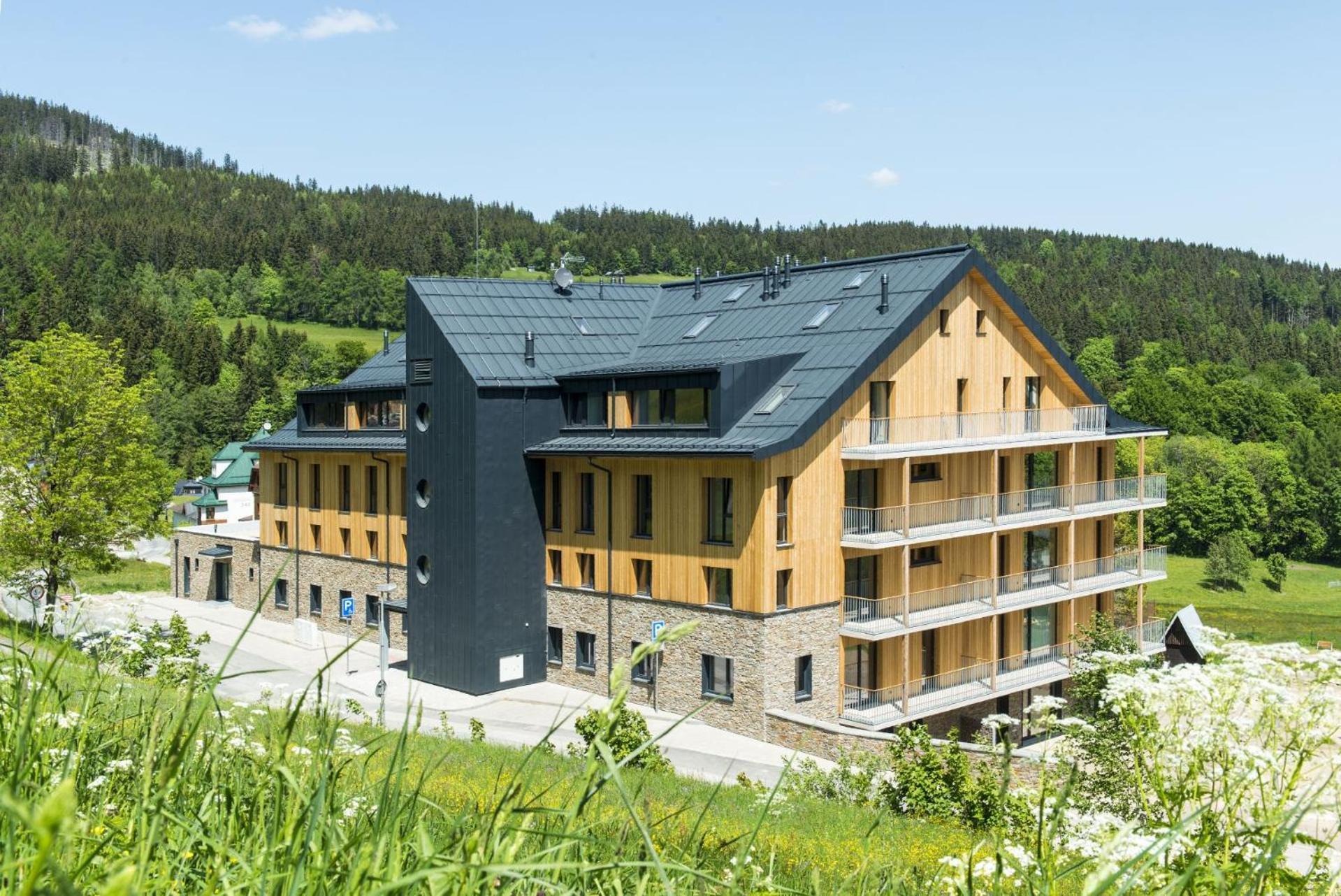 Ski&Bike Apartman Blue Janské Lázně Esterno foto